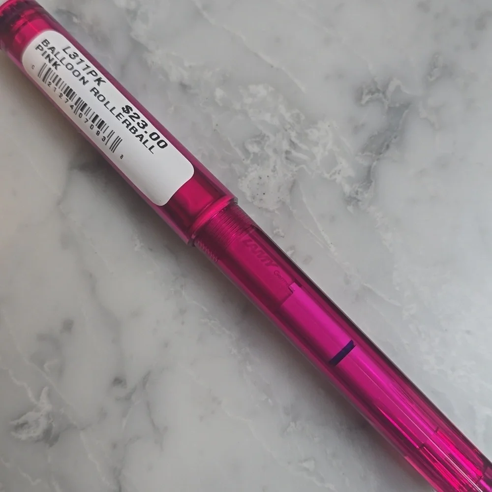 ❤️BUY 10 GET 5 FREE  LAMY balloon rollerball,Pink,Size 6.25